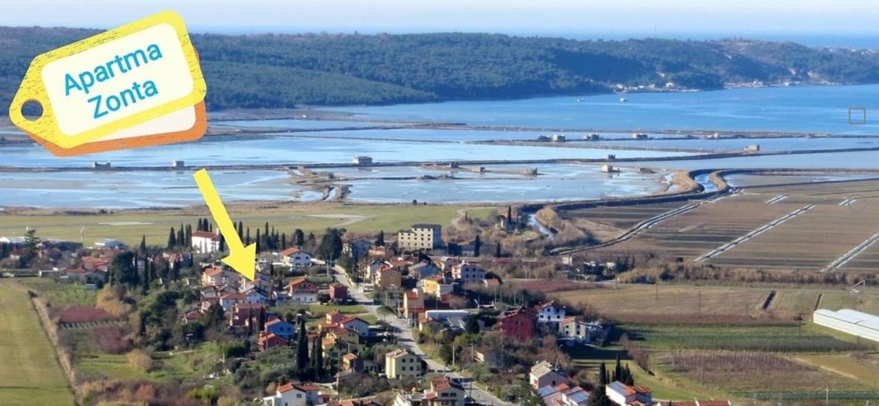 Apartma Zonta Sečovlje Buitenkant foto